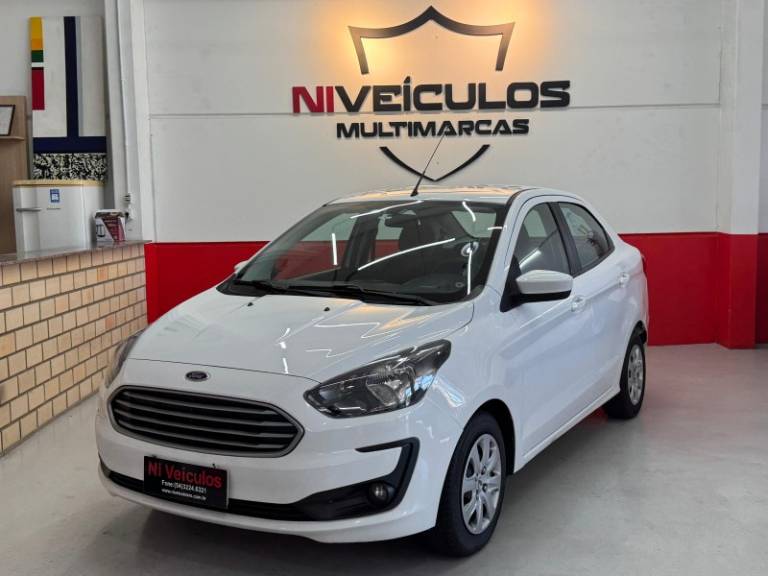 FORD - KA + - 2020/2021 - Branca - R$ 54.900,00